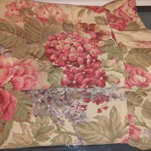 Martha Stewart Floral Shams